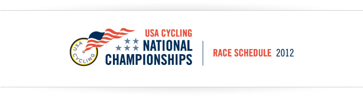 National Championship Schedule