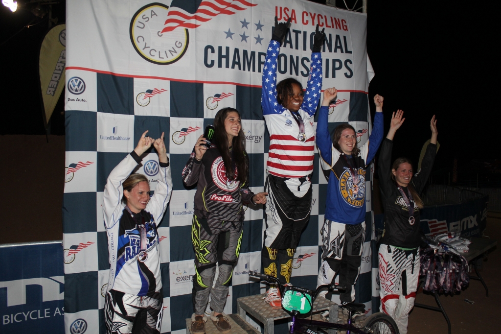 Dominique Daniels defended her collegiate national title by topping the women's podium in 2013. (Photo by Chad Cheeney)